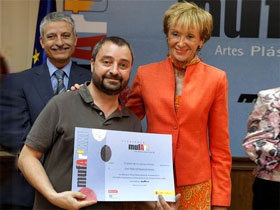 Juan Pablo Villalpando recibe el Premio MufArt 2009